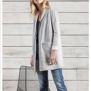 DOUBLE FACED INTERLOCK
REVERSIBLE COAT
